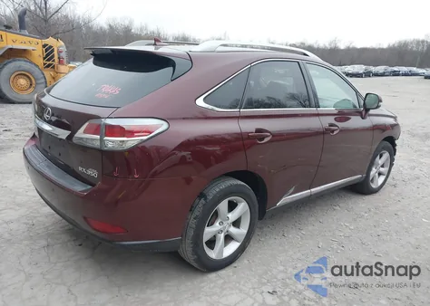 2013 Lexus Rx 350 from USA, damaged, VIN 2T2BK1BA2DC188672